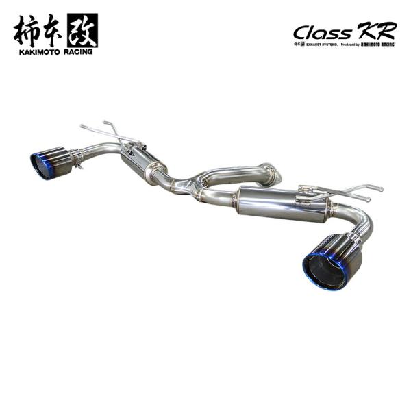 柿本改 マフラー Class KR チタンフェイス MAZDA3 ファストバック 3DA-BP8R ...