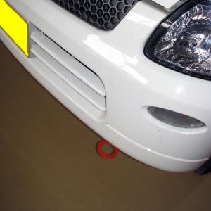 カワイ製作所 牽引フック フロント type固定式 デリカD:5 CV5W 純正