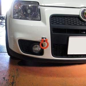 カワイ製作所 牽引フック フロント type可倒式 アバルト 595 3121