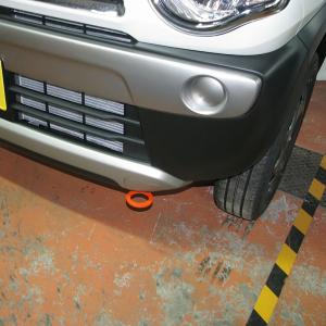 WirusWin　ハスラー牽引フック　前後セット WirusWin】スズキ ハスラー用レーシング牽引フック【リア