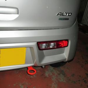 カワイ製作所 牽引フック リア 固定式 アルト HA36S 全車 14/12〜用