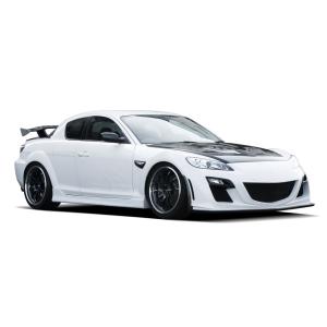 イングス RX-8 SE3P 前期 フロントバンパー ハイブリットエアロ 未塗装