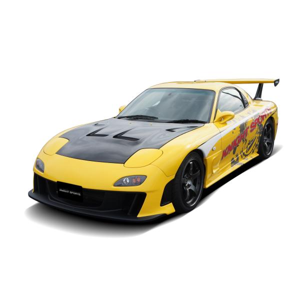 ナイトスポーツ フロントバンパースポイラー TYPE-7 RX-7 FD3S 99/01- 個人宅不...