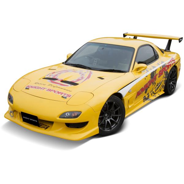 ナイトスポーツ フロントバンパースポイラー TYPE-6 RX-7 FD3S 99/01- 個人宅不...