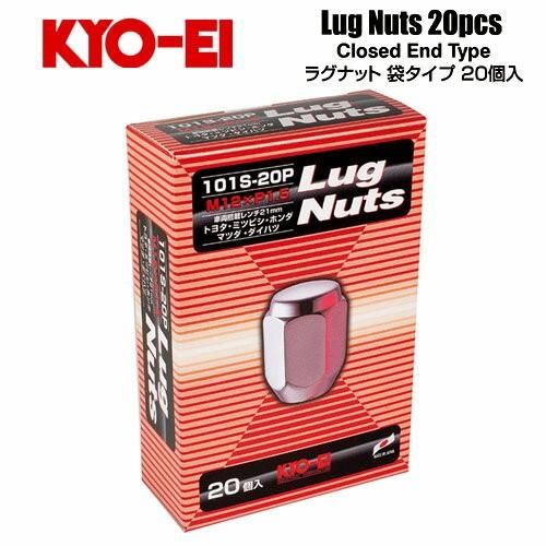 協永産業 KYO-EI ラグナット M12×P1.5 クロームメッキ 全長31mm 二面幅21HEX...
