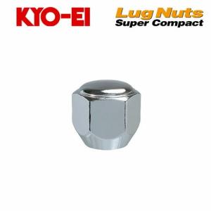協永産業 KYO-EI ラグナット スーパーコンパクト M12&#215;P1.5 クロームメッキ 全長22mm 二面幅21HEX テーパー60&#176; (1個) 袋ナット