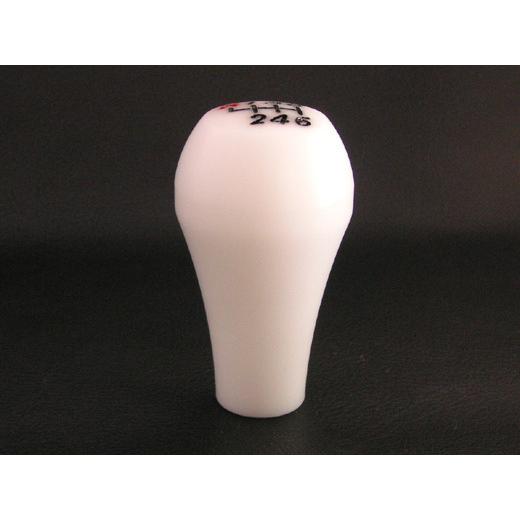 LAILE レイル ジュラコン(R)・シフトノブ Type-D M12×1.25P 5速 ホワイト