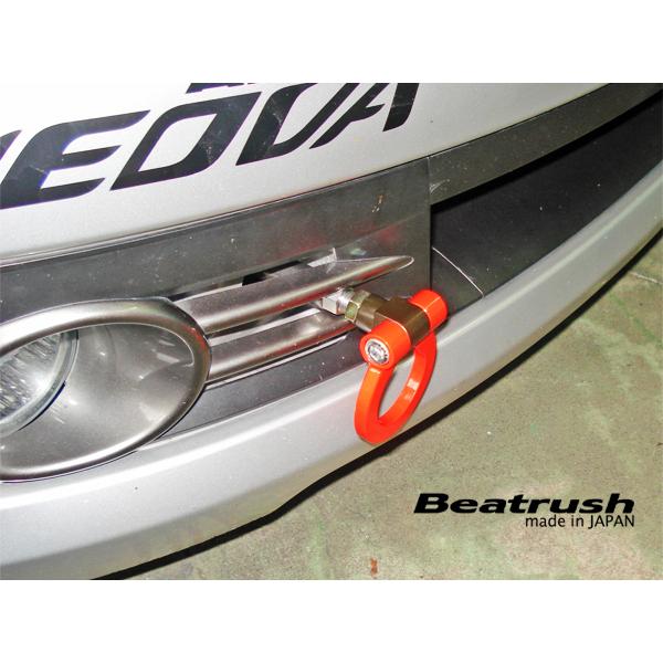 LAILE レイル フロント・けん引フック レッド インプレッサ WRX STi GRB H19.1...