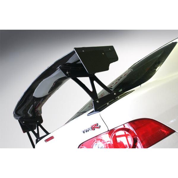 M&amp;M カーボンGTウイング01 タイプ01J 幅1365mm 翼端板01(S) ブラケット225m...