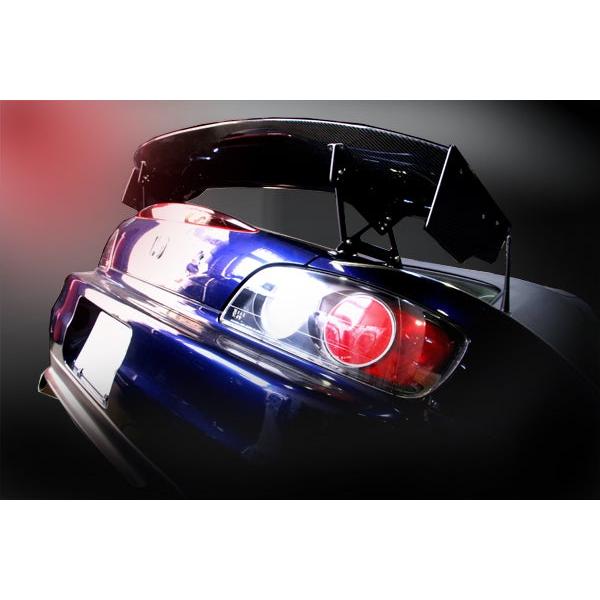 M&amp;M カーボンGTウイング01 タイプ01J 幅1400mm 翼端板01(S) ブラケット245m...