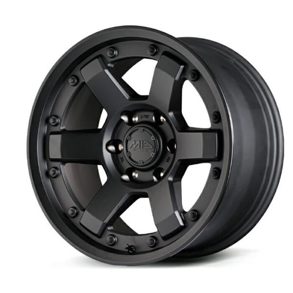 MID OFFROAD M6 アルミホイール1本 17x8.5J 6H PCD139.7 +-0 (...