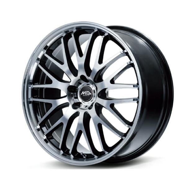 MID WHEELS EXE10 V selection アルミホイール4本セット 17x7.0J ...