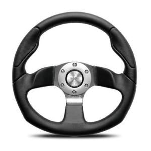 MOMO（モモ） ステアリング FIGHTER EVO LEATHER 350mm : オート