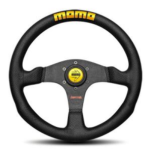 MOMO モモ ステアリング FIGHTER EVO LEATHER 350mm : オート