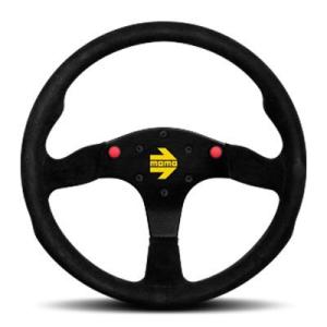MOMO（モモ） 正規品 ステアリング ファイターエボレザー& ウッド 35