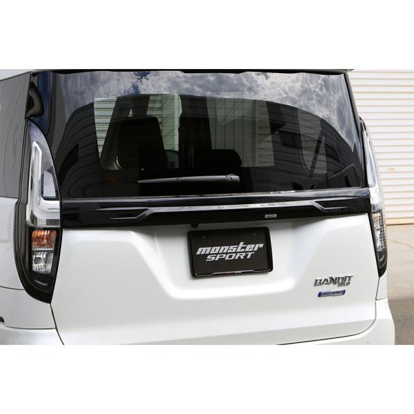 Monster Sport モンスタースポーツ バックドアガーニッシュ ブラック ソリオ MA37S...