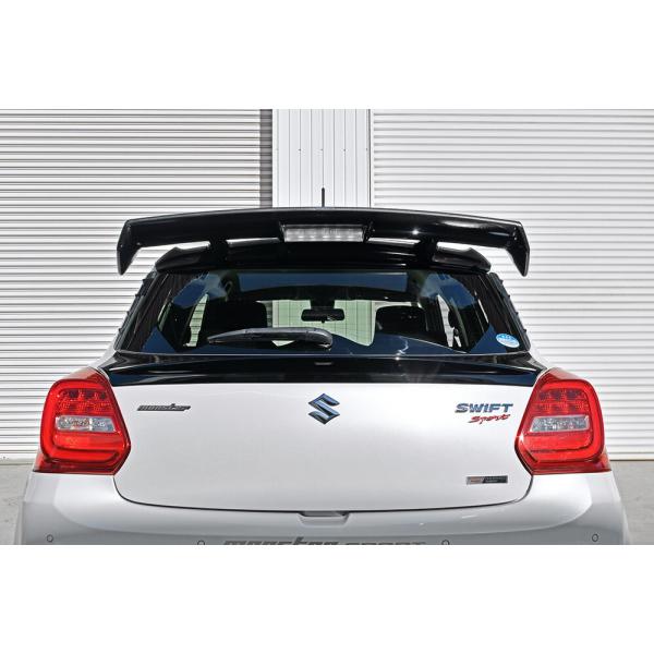 モンスタースポーツ リヤゲートスポイラー ABS製 未塗装 スイフト HYBRID RS ZC53S...