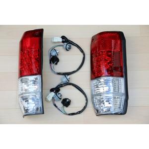 DEPO製 車検適合 トヨタ ランクル 70 後期 76 リア LED クリスタル