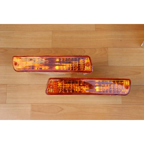 MOTORAGE モトレージ クリスタルフロントレンズ オレンジレンズ TOYOTA ランドクルーザ...