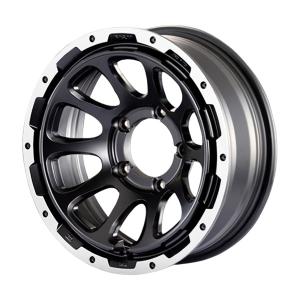 も*こ様 MotorFarm D10 16インチ アルミホイール４本 Motor Farm（モーターファーム） ホイール FARM D10 マットブラック 16