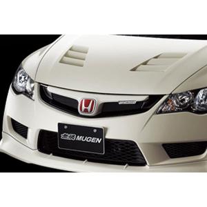 MUGEN 無限 フロントスポーツグリル クリスタルブラック・パール シビック FD2 2008/9〜2015/12｜auto-craft