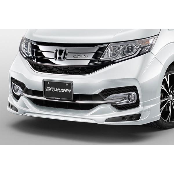 MUGEN 無限 フロントアンダースポイラー 未塗装 ステップワゴン RP3 RP4 2015/4〜...