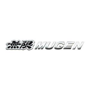 MUGEN 無限 メタルロゴエンブレム クロームメッキ×ブラック シビック FC1 FK7 2017/9〜2019/12｜auto-craft