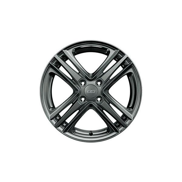 MUGEN 無限 アルミホイール MD4 15X5.0J 4H-100 +45 ダークガンメタリック...