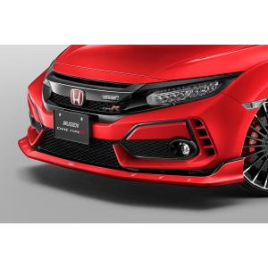 無限（MUGEN） フロントアンダースポイラー フレームレッド シビック