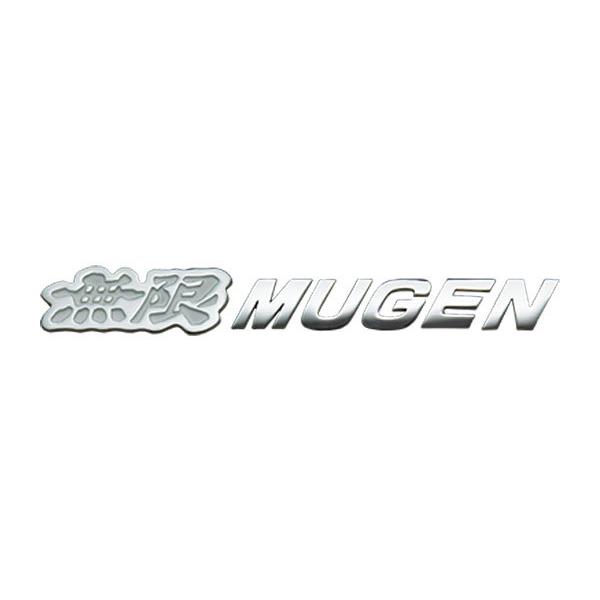 MUGEN 無限 メタルロゴエンブレム クロームメッキ×ホワイト ヴェゼル RV3 RV4 RV5 ...