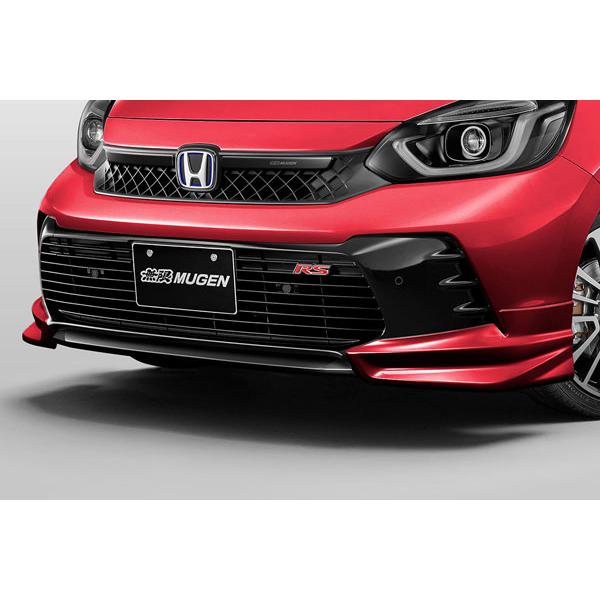 MUGEN 無限 フロントアンダースポイラー プレミアムクリスタルレッド・メタリック フィット GS...