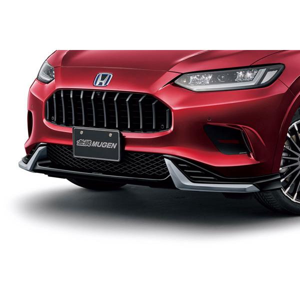MUGEN 無限 フロントアンダースポイラー クリスタルブラック・パール ZR-V RZ3 RZ5 ...