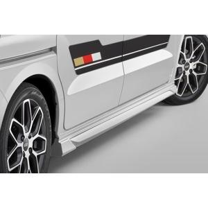 無限（MUGEN） サイドスポイラー プラチナホワイト・パール N-BOX