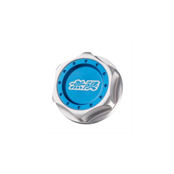 MUGEN 無限 ヘキサゴンオイルフィラーキャップ ブルー N-VAN JJ1 JJ2 2026/0...