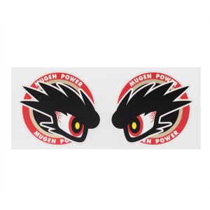 無限（MUGEN） ステッカーA ブラック LLサイズ : オートクラフト