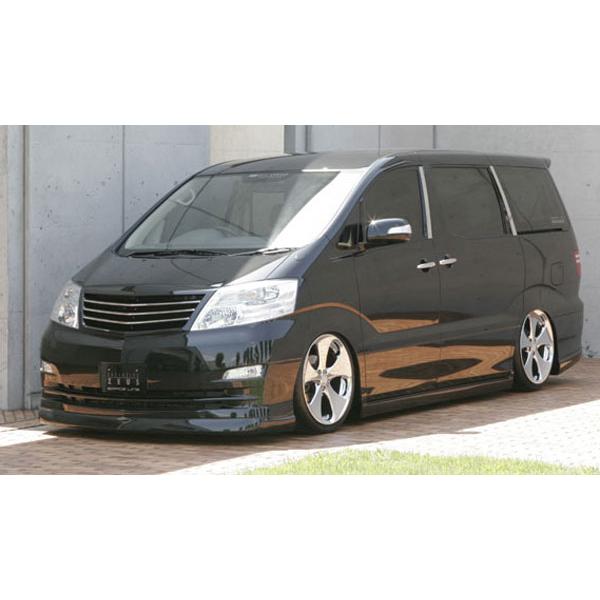 M'z SPEED 3点キット ブラックマイカ (209) FRP アルファード 10系 H17.4...