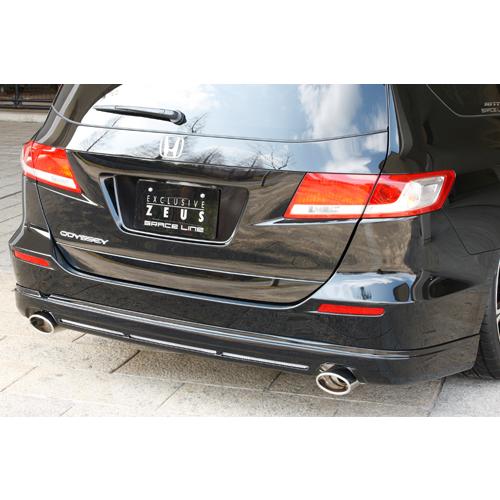 M'z SPEED リアアンダースポイラー ホワイト (NH624P) FRP オデッセイ RB3 ...