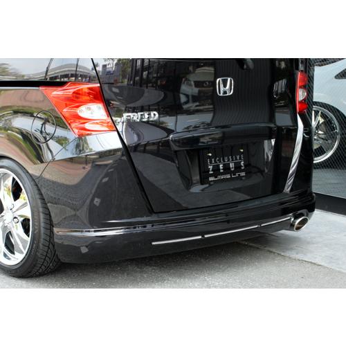 M'z SPEED リアアンダースポイラー 未塗装 FRP フリード GB3 GB4 H20.5〜H...