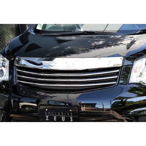 M'z SPEED フロントグリル 未塗装 FRP ノア ZRR70W ZRR75W H22.4〜H...