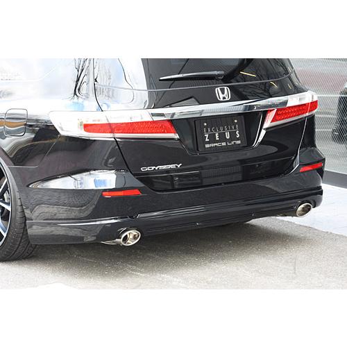 M'z SPEED リアアンダースポイラー ブラック(NH731P) FRP オデッセイ RB3 R...