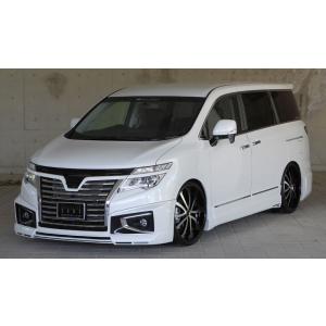 M'z SPEED フロントグリル ブラック (GAE) FRP エルグランド E52系 H22
