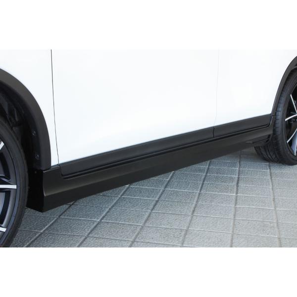 M'z SPEED サイドステップ 未塗装 FRP エクストレイル HNT32 HT32 NT32 ...