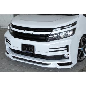 TRD フロントスポイラー LED付 未塗装 ヴォクシー ZRR80G ZRR85G