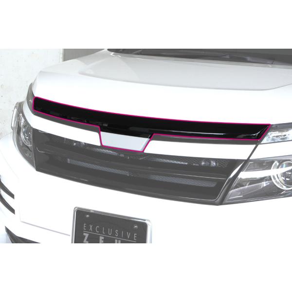 M'z SPEED フードトップモール 塗り分け塗装 (070/202) FRP ヴォクシー 80系...