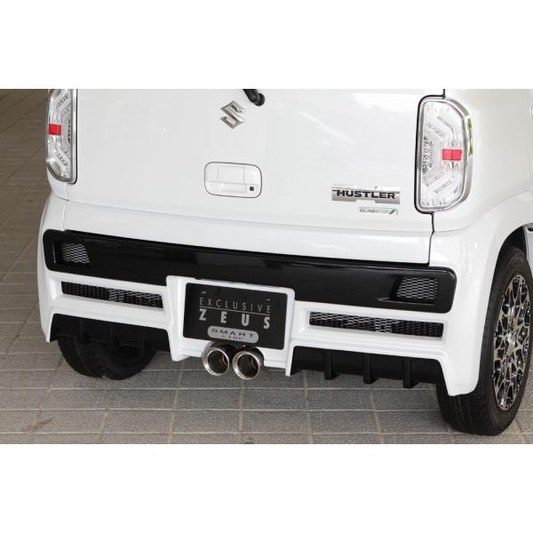 M'z SPEED リアバンパースポイラー 未塗装 FRP ハスラー MR31S MR41S H26...