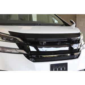 M'z SPEED フロントグリル ブラック(202) FRP ヴェルファイア 30系 H27
