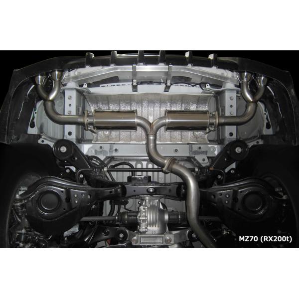 M'z SPEED エキゾーストシステム (MZ70) レクサス RX200t DBA-AGL20W...