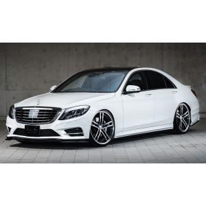 M'z SPEED 3点キット 未塗装 FRP メルセデスベンツ Sクラス (W222) 22200...