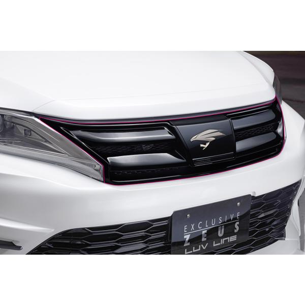 M'z SPEED フロントグリル ブラック (202) FRP ハリアー ASU60W ASU65...