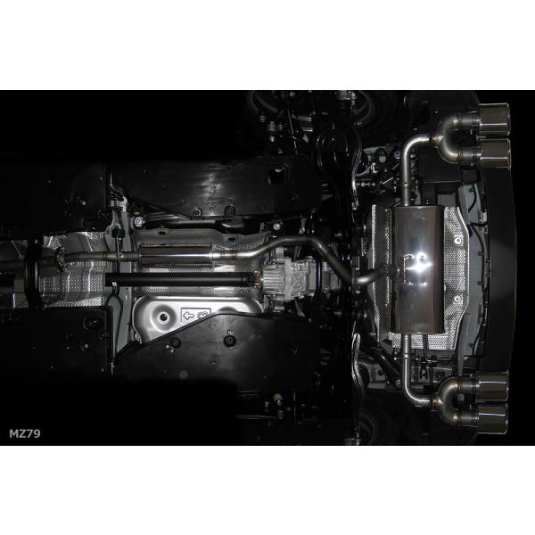M'z SPEED エキゾーストシステム (MZ79) ステンレス C-HR DBA-NGX50 H...